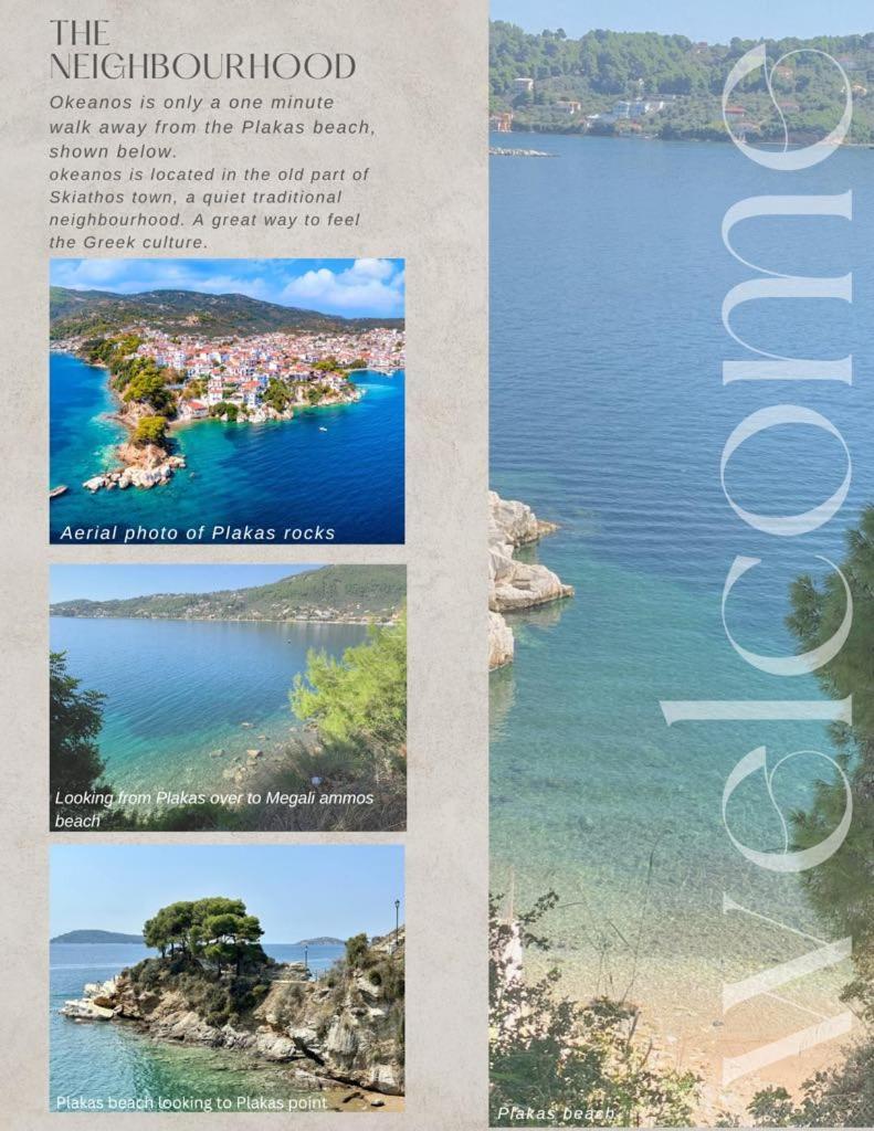 Okeanos Lejlighed Skiathos by Eksteriør billede