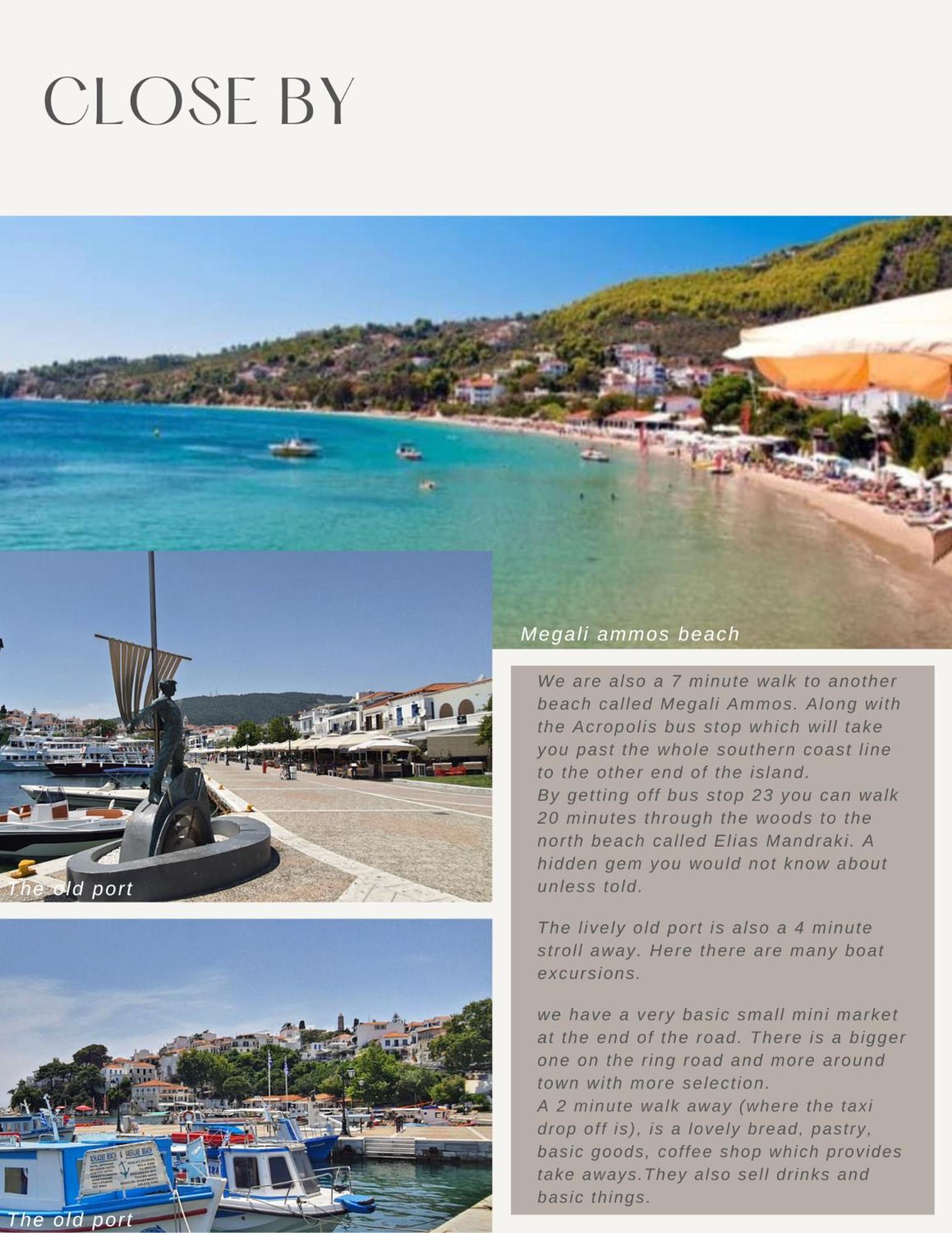 Okeanos Lejlighed Skiathos by Eksteriør billede